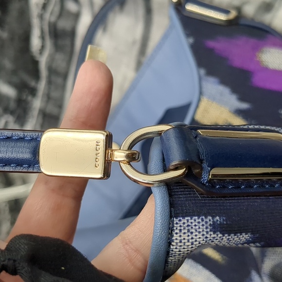 Coach Madison Phoebe Ikat canvas bag - Picture 15 of 16